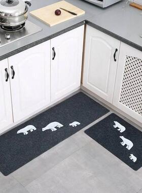 Kitchen bathroom door mat non-slip mat living room carpetmat