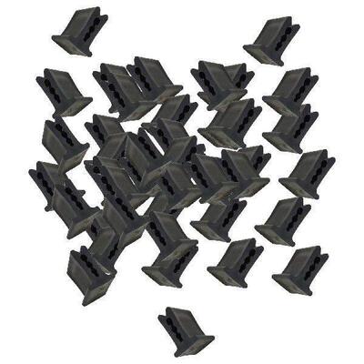 100 Pieces Greenhouse Film Clamps Shading Net Clips Sturdy