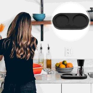 Mill Base Salt Black Trays Pepper Storage Kitchen Wood