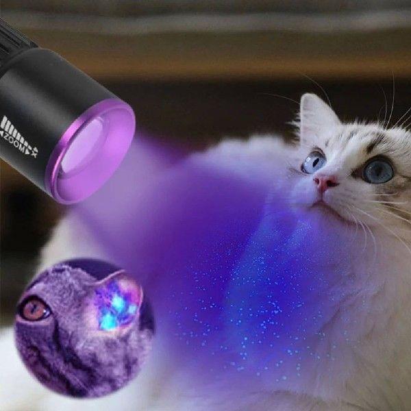 UV Flashlight Multi-Function Portable Ultraviolet Torch 3