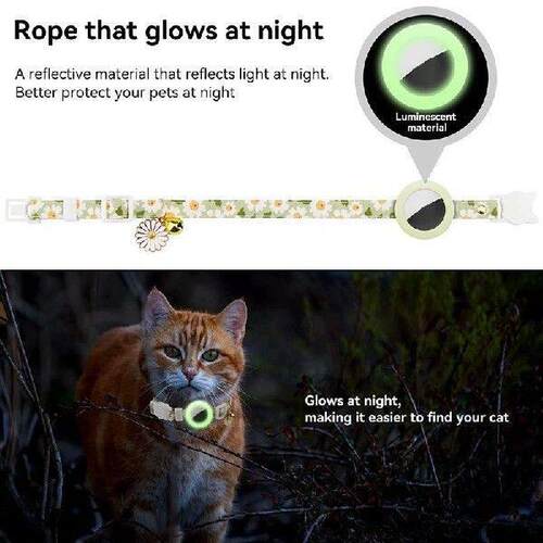For Air Tag Cat Collar, Cat Collar, Kitten Collar Breakaway