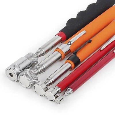 Telescopic Magnetic Pick-Up Tools With LED Flashlight