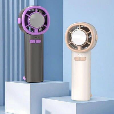 Handheld Fan 3 Speeds Desk Fan Semiconductor Rechargeable