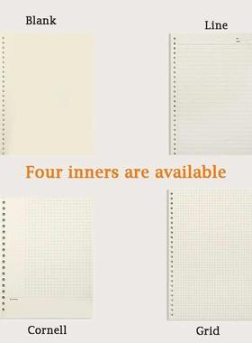 Replaceable Refill Loose Leaf Notebook A4 A5 B5 Binder Plann