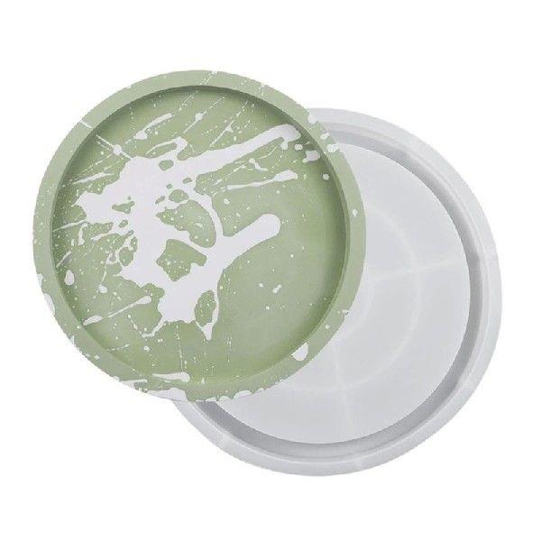 Jewelry Making Round Plate Dish Molds Epoxy Casting