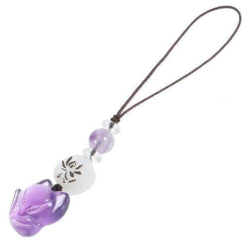 Cell Phone Fox Keychain Case Straps Cute Charm Crystal