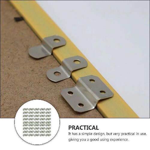 120 Pcs Table Picture Holder Desk Fastener Z Clips