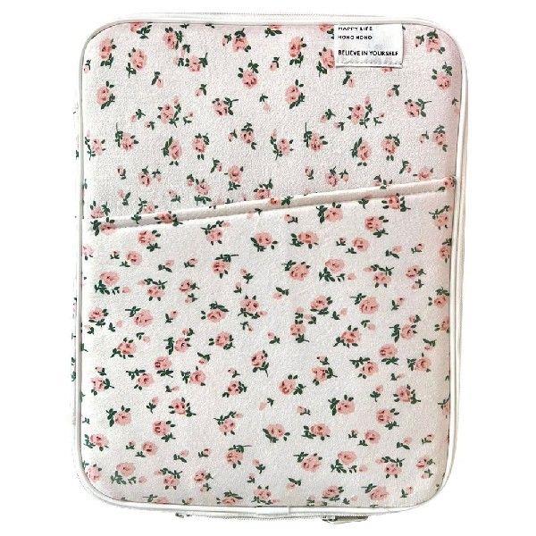 11/13in Floral Laptop Carrying Case Shockproof Padded