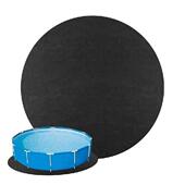 Round Foldable Swimming Floor Simple Pool Mat Felt