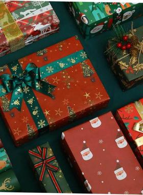 5Pcs Christmas Wrapping Paper Gift wrapper paper Decorations