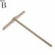 Tortilla Styles Pancake 1PCS Crepe Wooden Spreader Rake