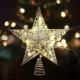Christmas Powered Tree Star LED Battery Topper Lights Living