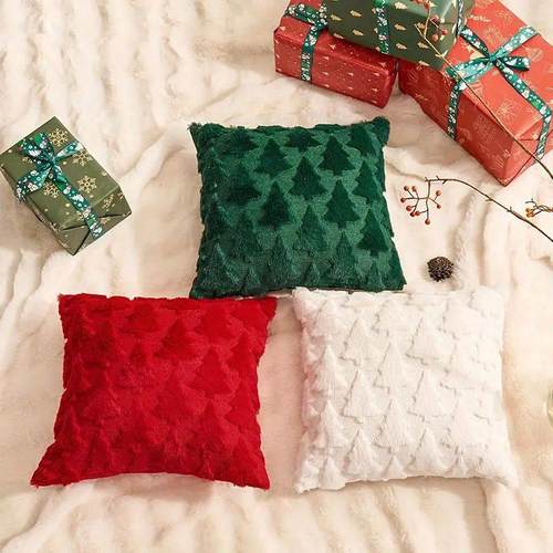 1PC Christmas Decorative Pillow Covers Cushion Cover Couch C