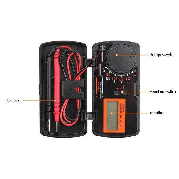 Pocket Multimeter with Tester Pen, Digital Multimeter, 6