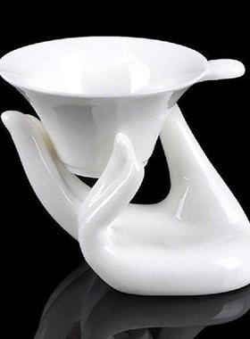 1 Pcs Hand Shape Ceramic Soft or Hard Boiled Egg Cup Holder