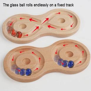Toddler Rolling Ball Balance Board Montessori Sensory Toy Fi