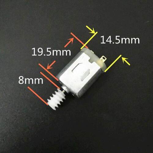 DC3-11.1V Worm Gear Motor with Spiral Gear 030 DC Motor for