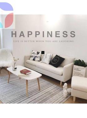 Nordic simple carpet living room sofa floor mat bedside rug