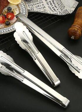 Stainless Steel Food Tongs Kitchen Access Utensils Buffet
