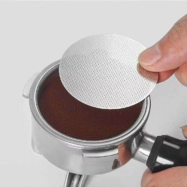 5pcs 51/53/58 MM Espresso Screen Coffee Filter Reusable