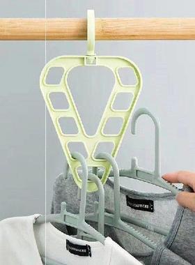 Clothes Hanger Racks Multi-port Support Circle Clothes