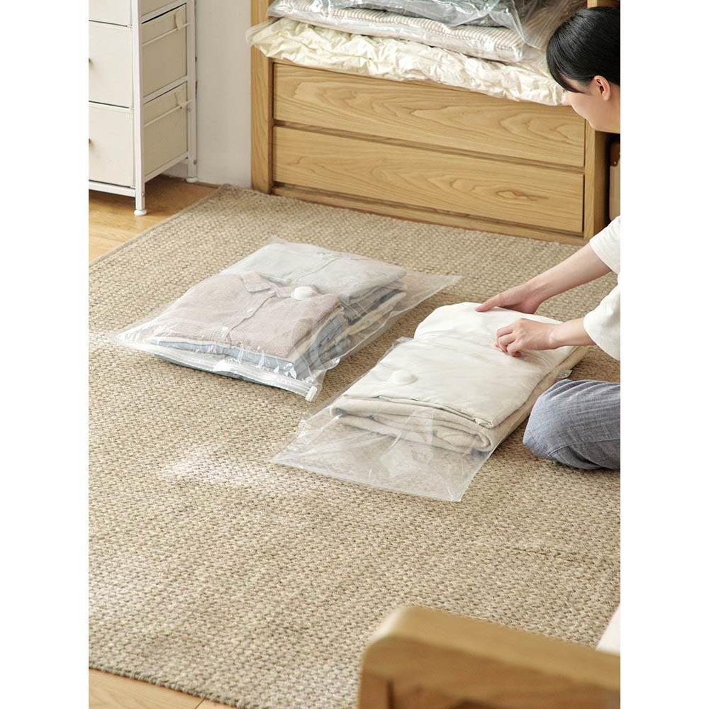 vacuum bags clothes storage plastic bag sealing pump travel