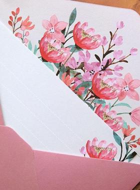 Wedding envelope invitation A5 love letter stationery set