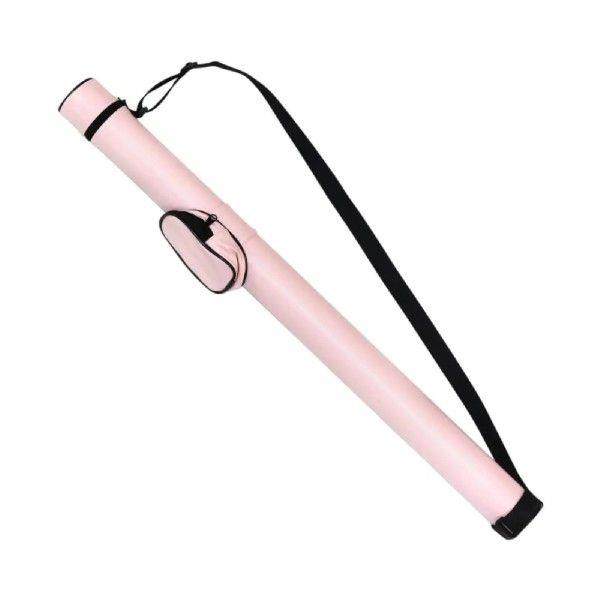 2 Holes Pool Cue Case Pink Professional Container