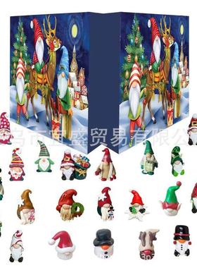 Christmas Countdown Blind Box Mystery Gnome Santa Ornaments