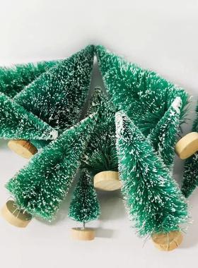 5/8pcs Mini Christmas Trees Small Artificial Christmas Tree