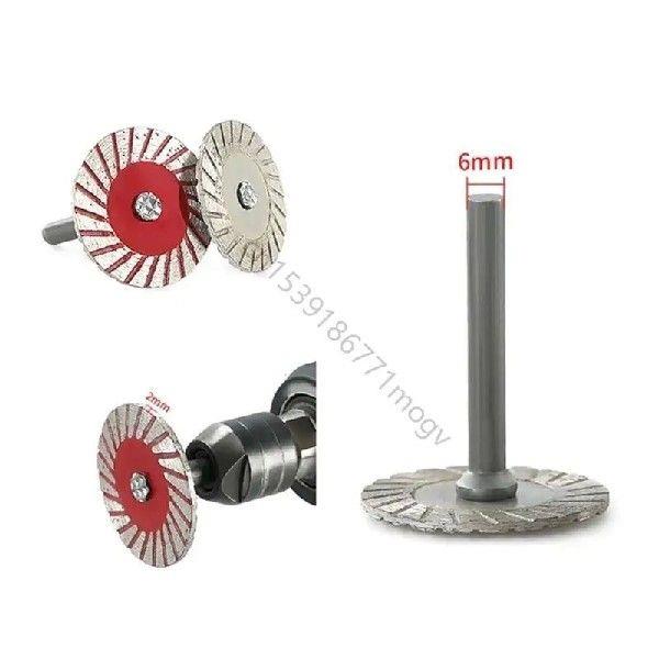Mini Cutting Disc W/Mandrel 6mm Shank Circular Blade For