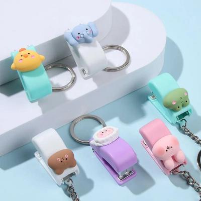 1PC Cartoon Cute Mini Stapler Portable 0 Staples Binding