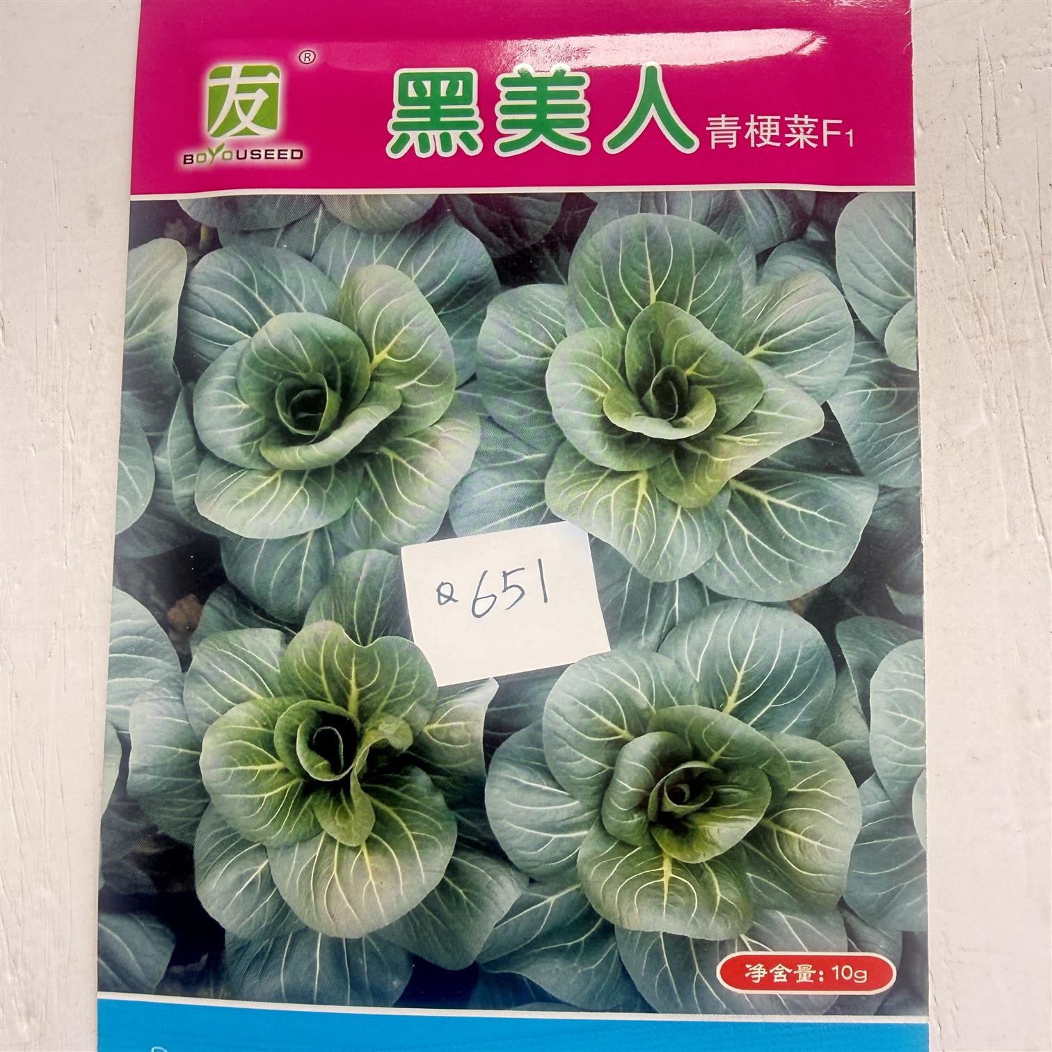 黑美人青梗菜种子矮脚大头束腰墨绿叶苏州青种籽秋冬季耐寒蔬菜种