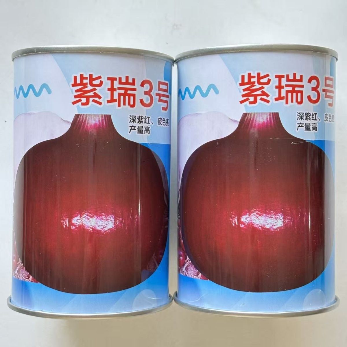 紫瑞3号洋葱种子 深紫红 皮色亮产量高 中日照半高桩 生食口感好