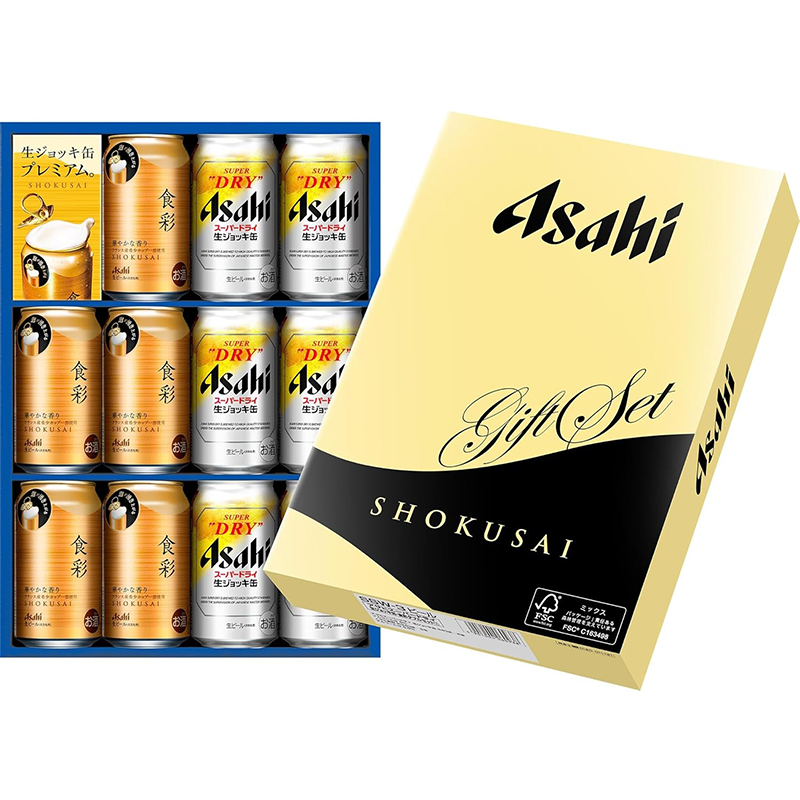 日本发货朝日全开盖朝日食彩混装350ml11瓶下单请提供清关信息