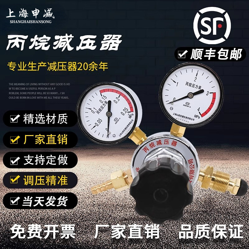 上海YQW丙烷减压阀气瓶调压阀