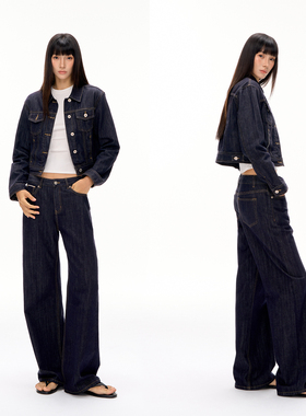 CLIMAX VISION经典赤耳原牛复古丹宁正肩牛仔夹克外套/直筒牛仔裤