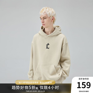 Climax Visionc series stereo foam C -shaped hooded sweater men's tide brand American high street hoodie