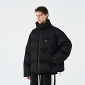 CLIMAX VISION90绒爱心绣标立领基础面包羽绒服男加厚保暖外套