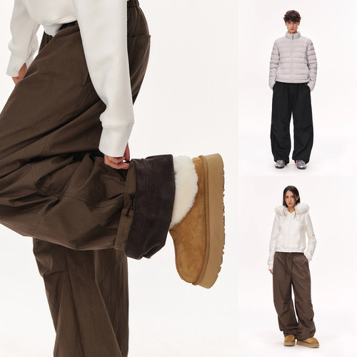 CLIMAX VISION【一条过冬裤子】加绒加厚保暖复古休闲工装伞兵裤