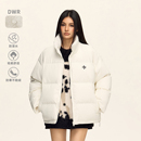 VISION雾面易打理防泼水90绒十字印花面包羽绒服保暖外套 CLIMAX