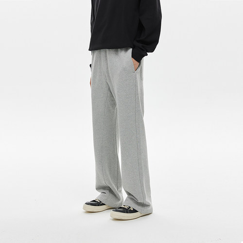 CLIMAX VISION侧缝分割微喇休闲长裤男美式高街直筒裤潮牌