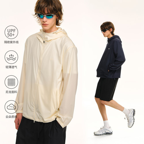 【UPF50+】CLIMAX VISION超薄轻量空气感连帽防晒皮肤衣男女款