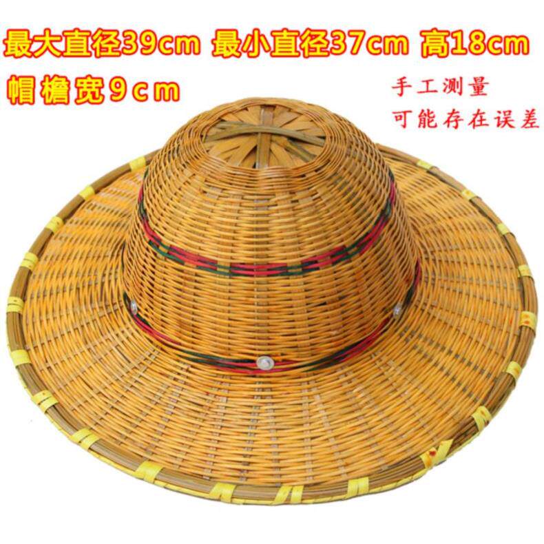 用竹子编帽子教学,竹子做的帽子,竹编帽子_大山谷图库