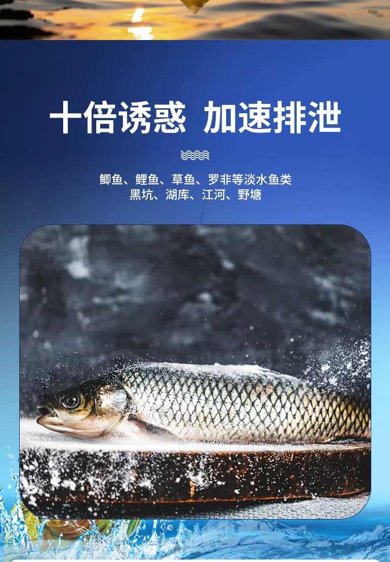 主播同款诱鱼剂拍一发二李