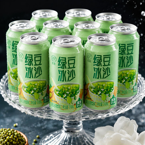 绿豆冰沙夏天清凉解渴解暑无添加