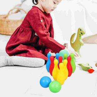 Bowling Ball Toy Mini Games Outdoor Toddler Kids Sports