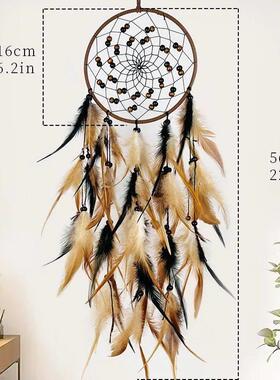 Dream Catcher Feather Wind Chime Hand Woven Crafts Outdoor