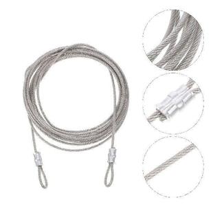 Stainless Kit 3.8M Sail Shade Cable Rope Wire Steel Pcs