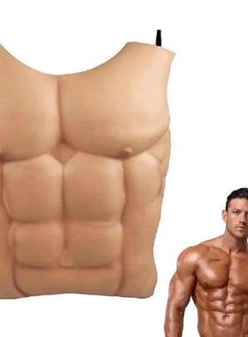 Nude Skin False Muscle Masquerade Costume Tricky Prop